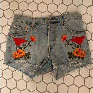 Levi’s 501 vintage denim shorts
